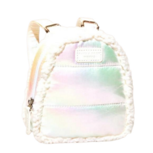 Bath & Body Works Iridescent Puffer Cosmetic Bag